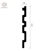 Стеновая панель Alpine Walls ECO4741W
