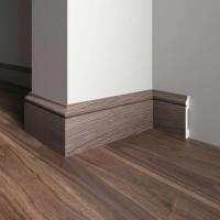 Плинтус Decor Dizayn 005-81SH 79*13*2400 мм