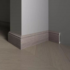 Плинтус Decor Dizayn 701-80SH 100*16*2400 мм