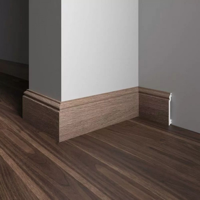 Плинтус Decor Dizayn 701-92SH 100*16*2400 мм
