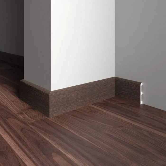 Плинтус Decor Dizayn 706-73SH 80*13*2400 мм