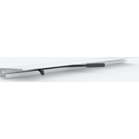 Микроплинтус алюминиевый MICRO 15 CLASSIC Laconistiq 15х5х2500 мм