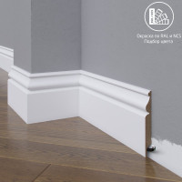Плинтус Madest Decor МДФ 11 2400x16x72 мм
