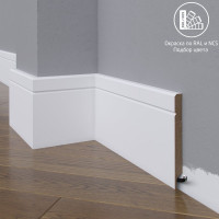 Плинтус Madest Decor МДФ 20 2400x12x64 мм
