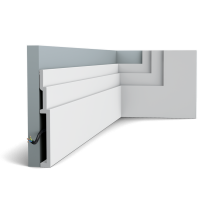 Плинтус Orac Décor SX181 HIGH LINE д 200 x в 20 x ш 2,2 см