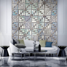 Фреска RFresco wood 001 silver