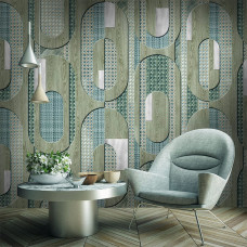 Фреска RFresco wood 004 silver